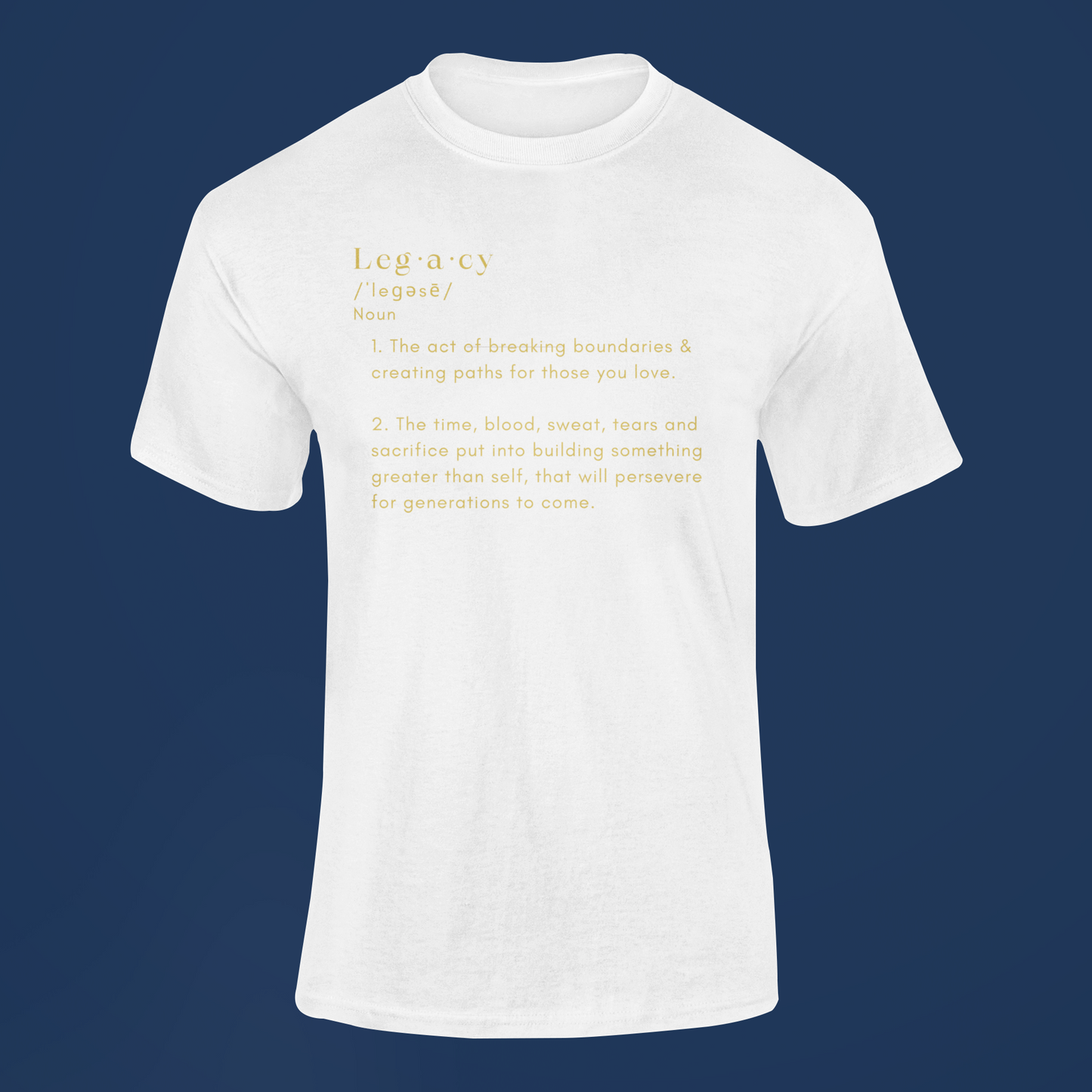 Legacy Definition- Unisex Short Sleeve Tee