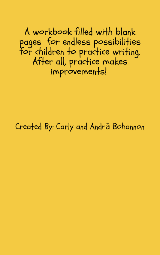 Children Handwriting Workbook XL