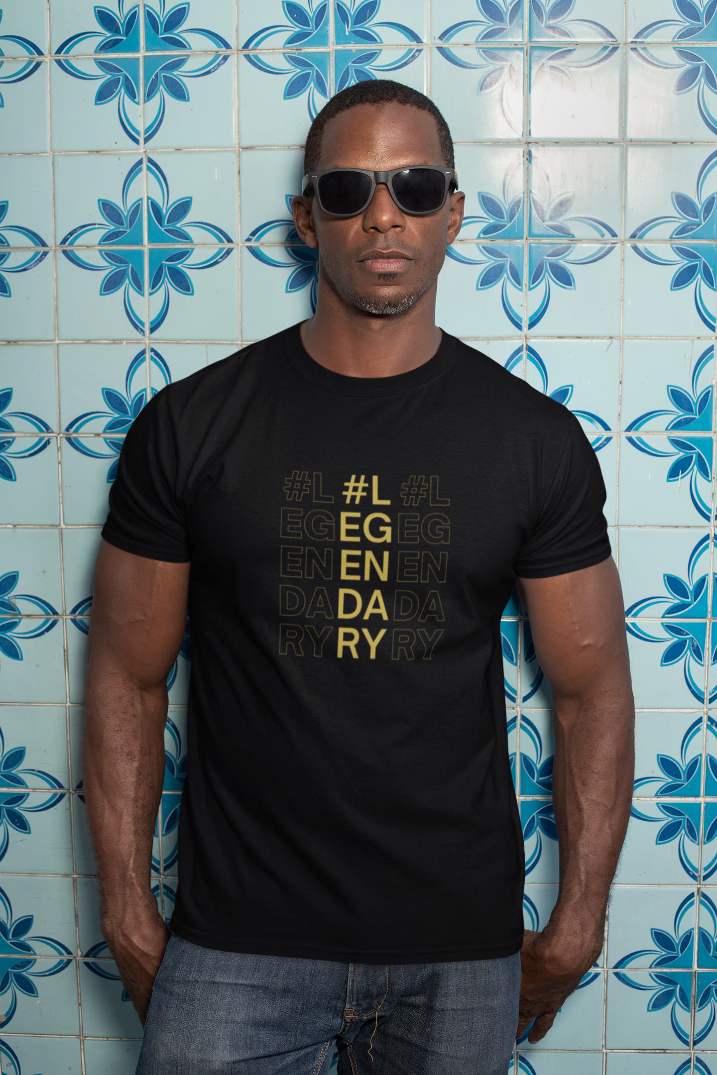 #Legendary-Unisex Short Sleeve Tee